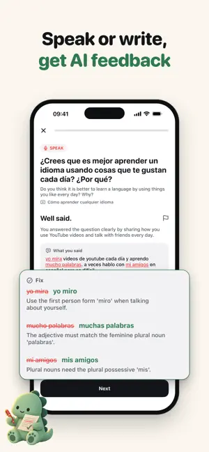 Scribo: AI Language Learning screenshot 4