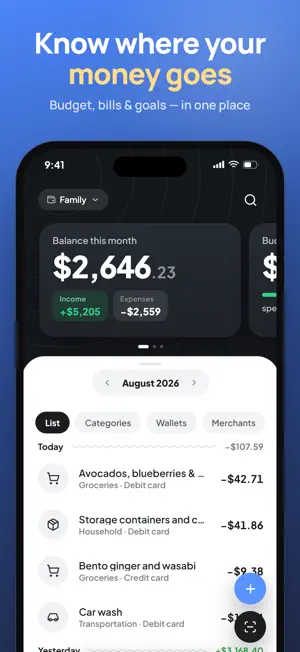 Budget Habit - Expense Tracker screenshot 1