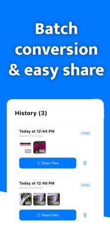Convert image to pdf - IMG2 iPhone screenshot
