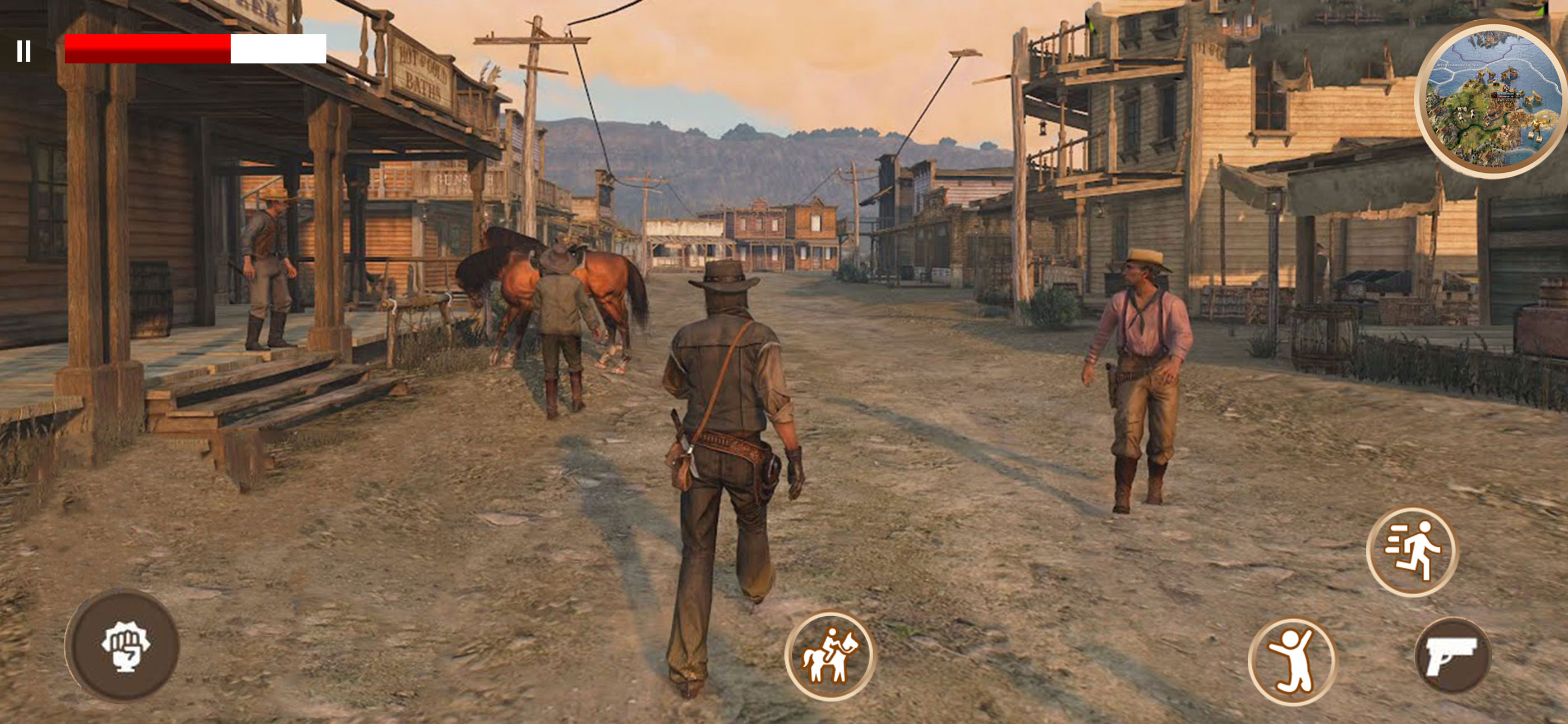 West Survival of Cowboy Horse