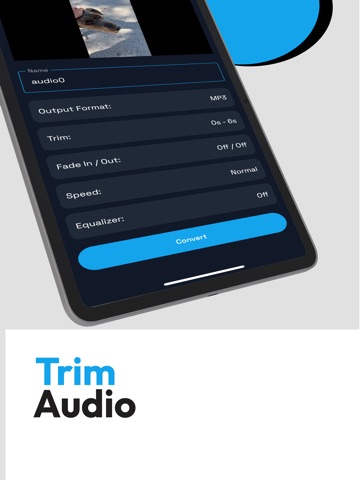 Video to MP3: Audio Converter iPad screenshot