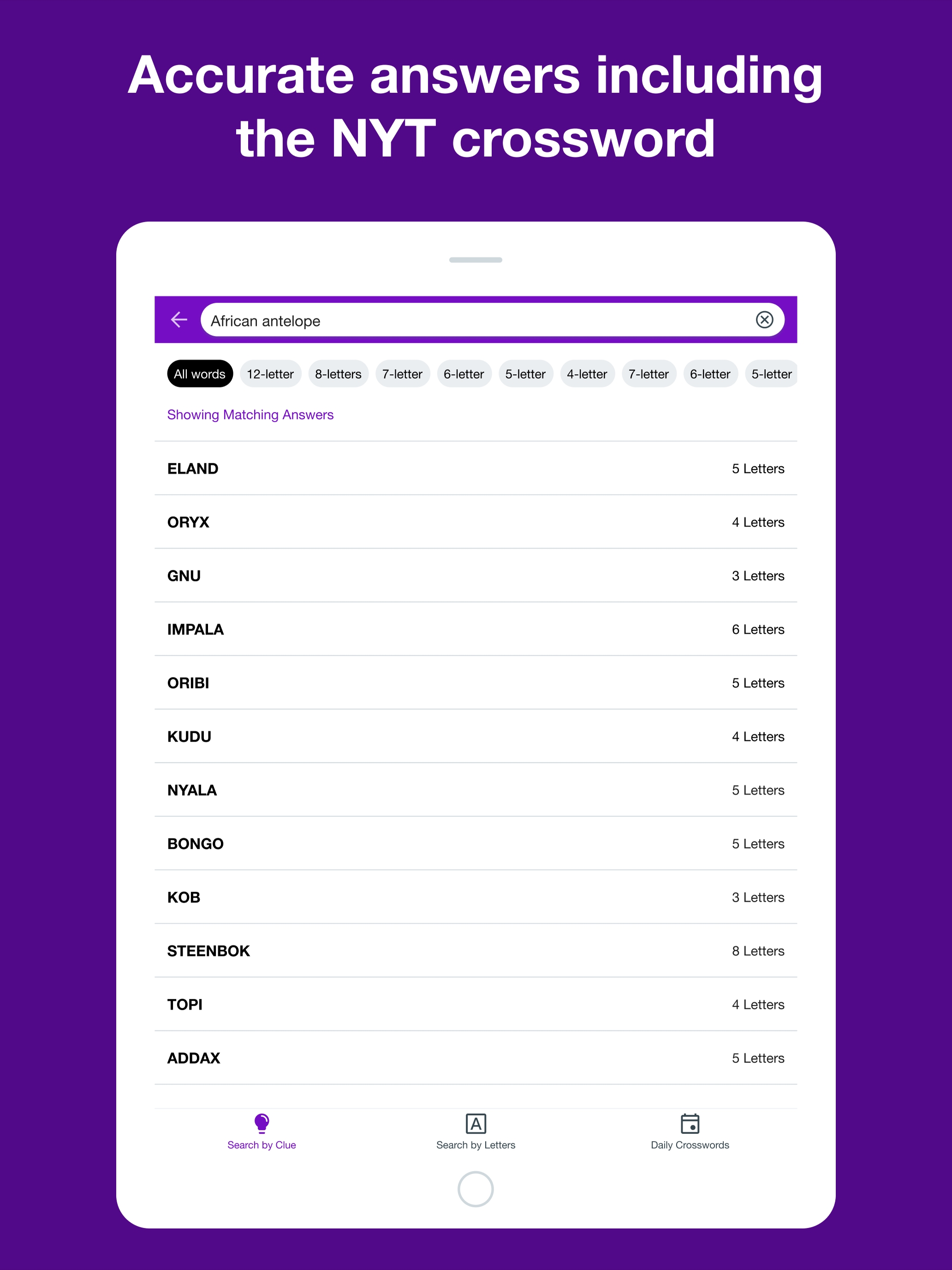 Crossword Solver Plus