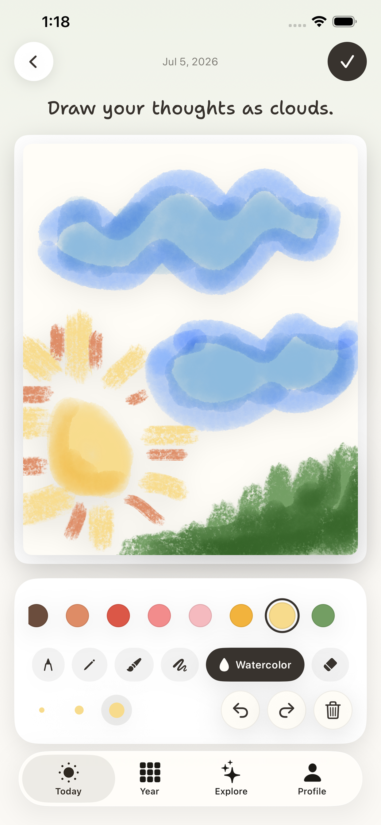 Daymark - Draw Your Day screenshot 3