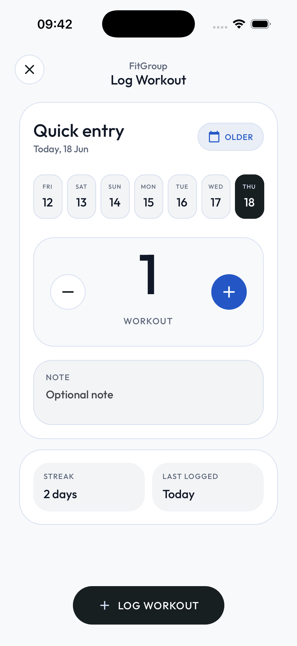 FitGroup screenshot 3