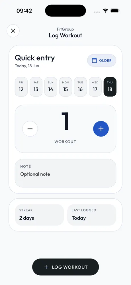 FitGroup screenshot 3