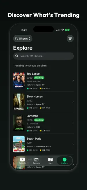 Scaena: TV & Movie Tracker screenshot 4