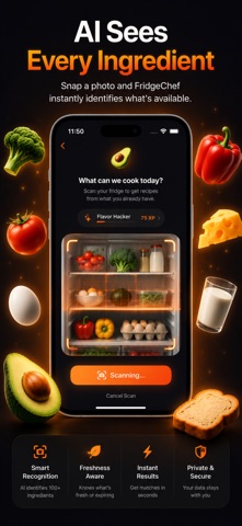 FridgeChef Recipes AI screenshot