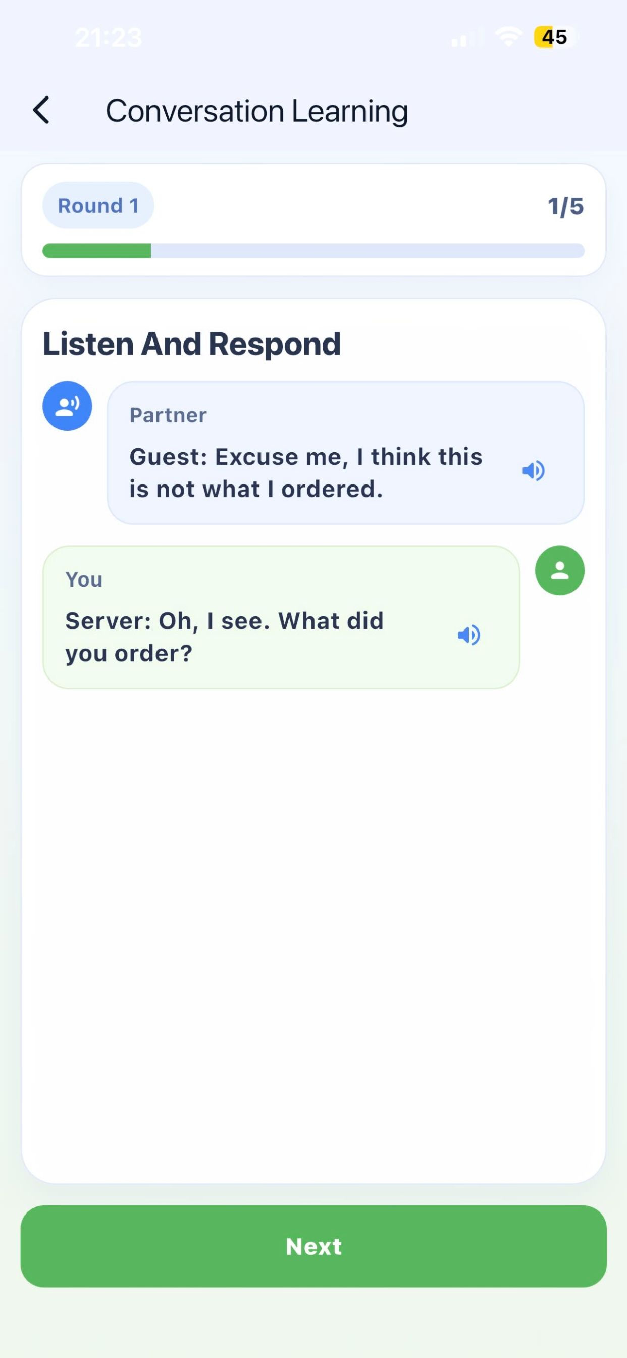 SceneSpeak -Speak Real English screenshot 4