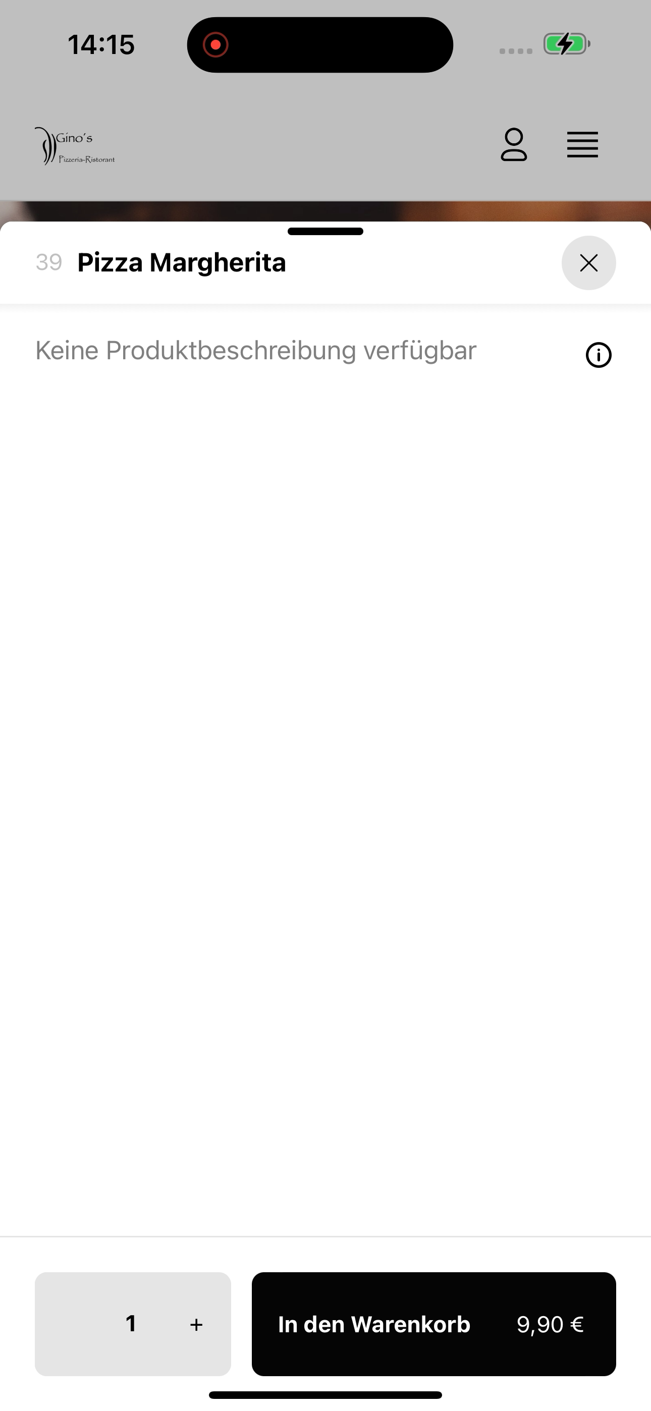 Gino's Pizzeria-Ristorante screenshot 4