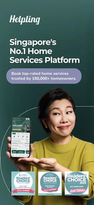 Helpling SG: Home Services App screenshot 1