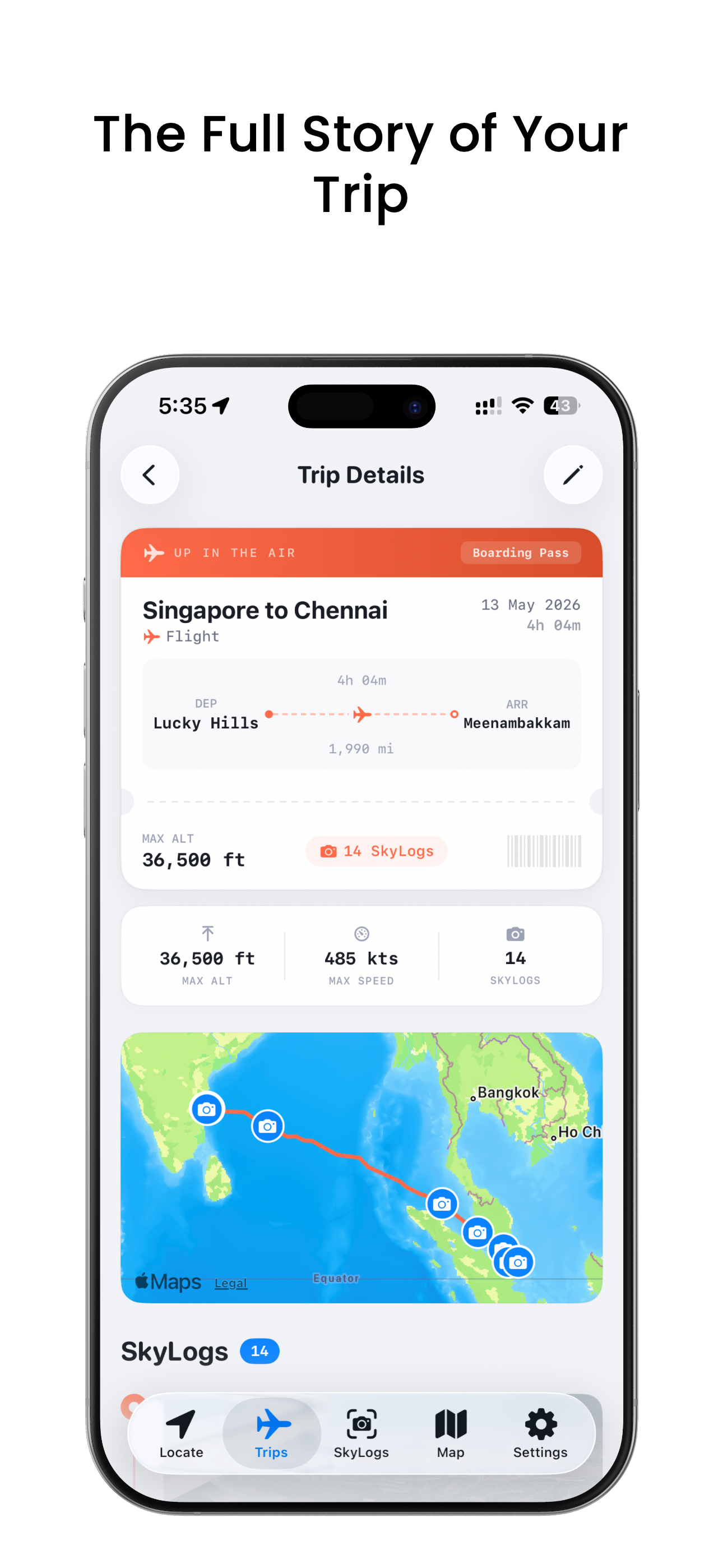 Up in the Air: Flight Journal