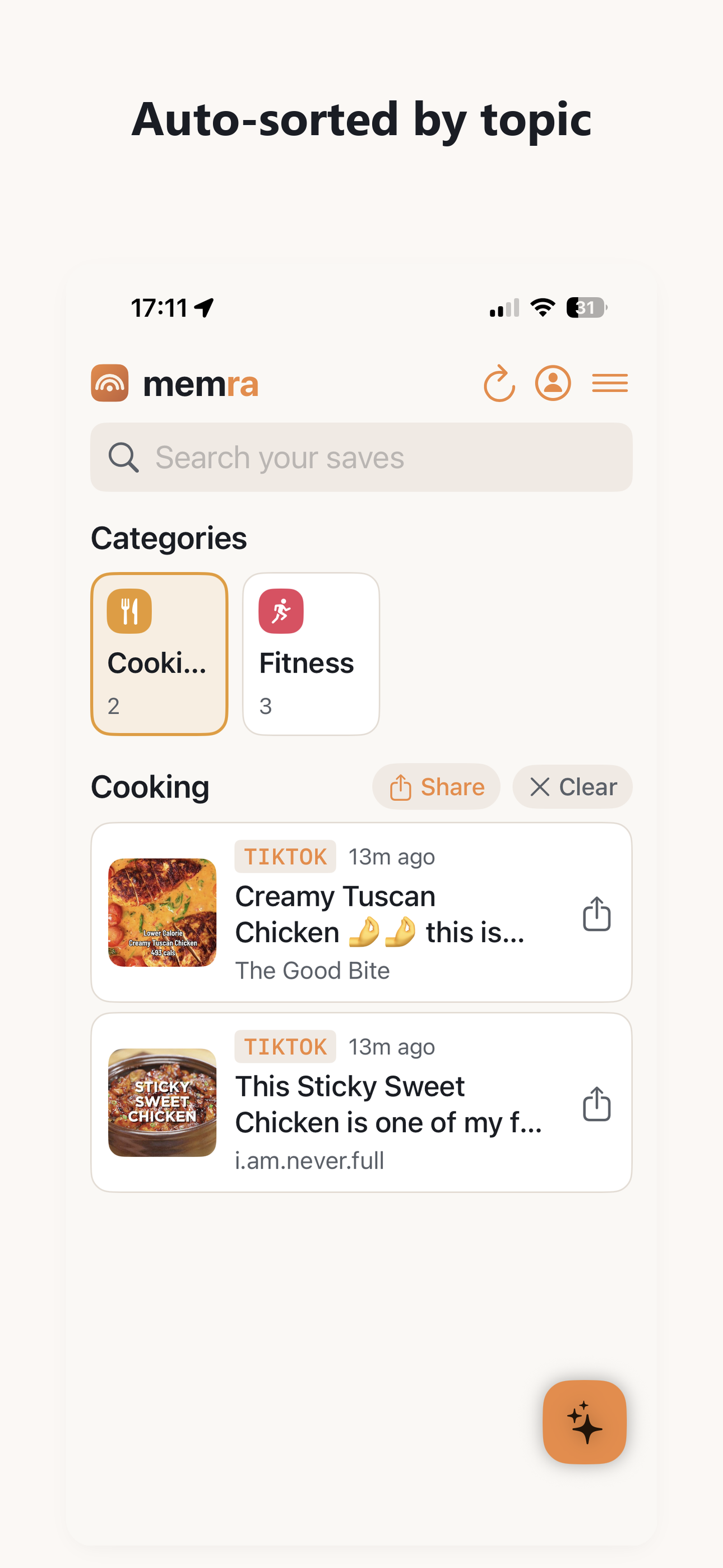 MemRa: Save & Find Videos screenshot 4