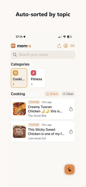 MemRa: Save & Find Videos screenshot 4