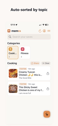 MemRa: Save & Find Videos Screenshot 4 of 5