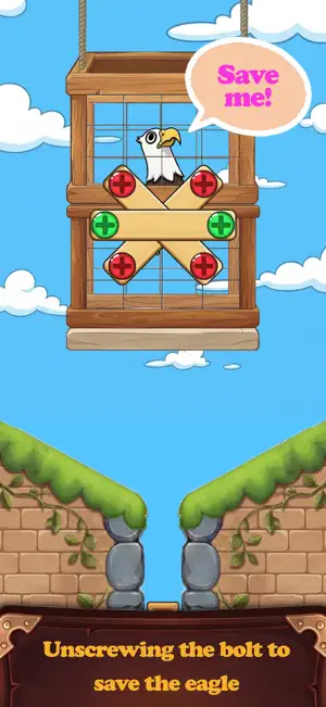 Eagle Jam :Screw Sort puzzle screenshot 1