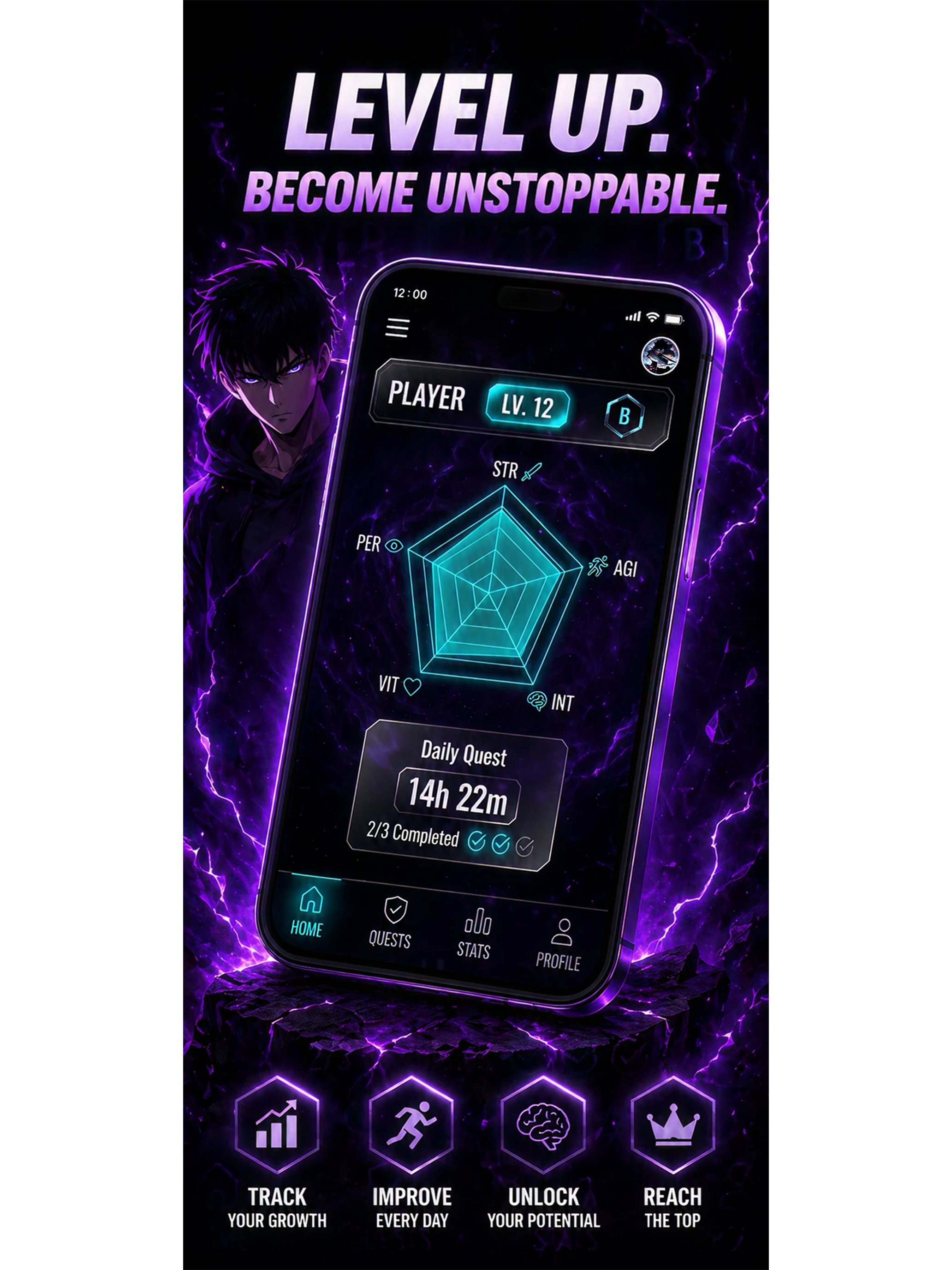 Solo Mode: Level Up Life screenshot 12
