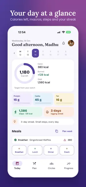 TallyPlate: Calorie Planner screenshot 1