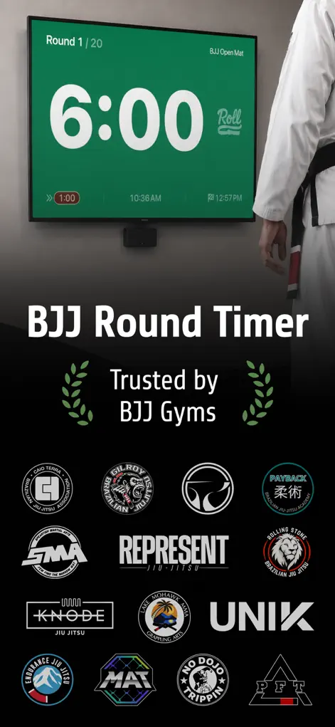 Roll Time - BJJ Round Timer - Health & Fitness App | MWM