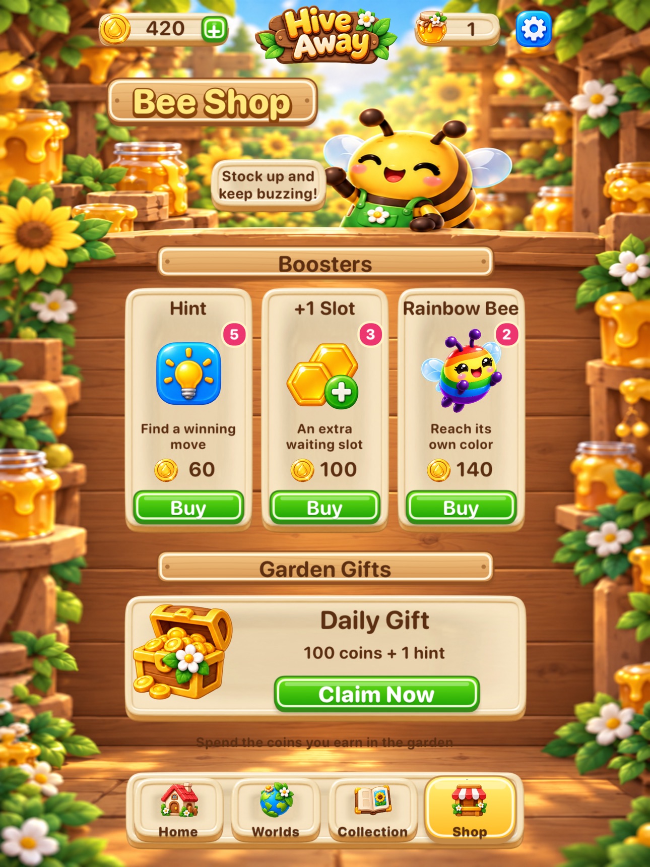 Screenshot 10 of Hive Away: Honey Garden