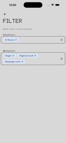 Mensa Menu screenshot