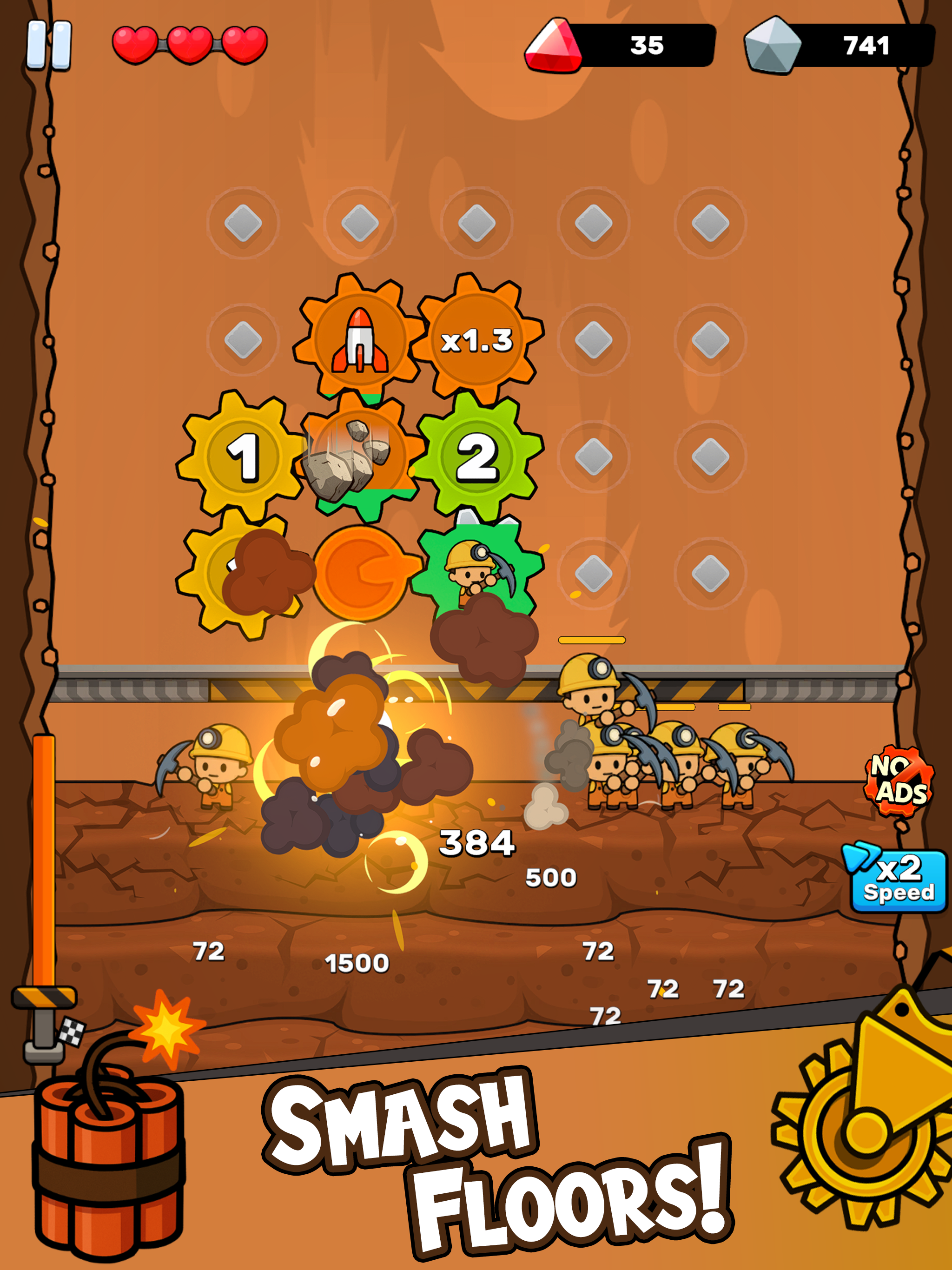 Gears Digger: Dig Gold & Mine screenshot 7