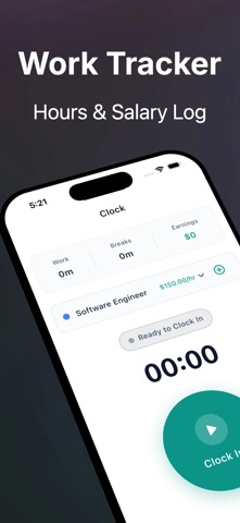 Work Tracker - Hours Screenshot 1 of 5