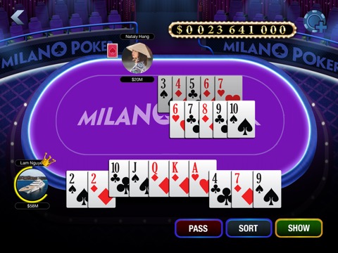 Milano Poker: Tien Len & Ta Laのおすすめ画像4