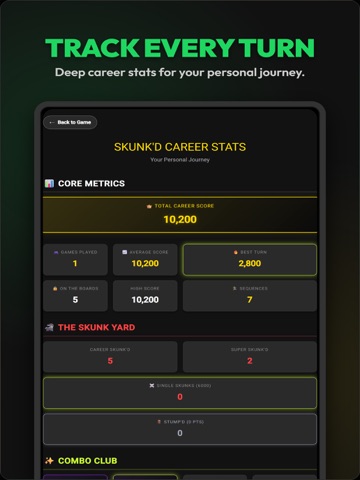 SKUNK'D®: Solo Dice Challenge Screenshot 4