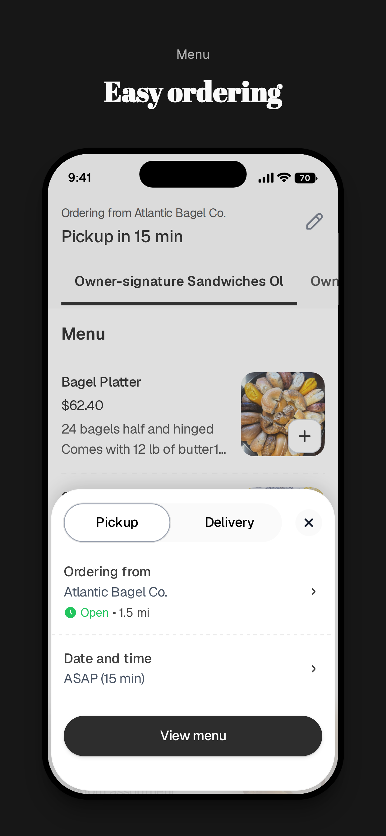 Atlantic Bagel Co. screenshot 3