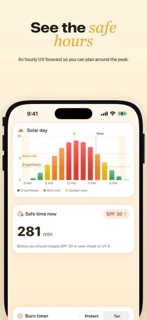 Sunpeak: UV, Tan & Vitamin D screenshot 2