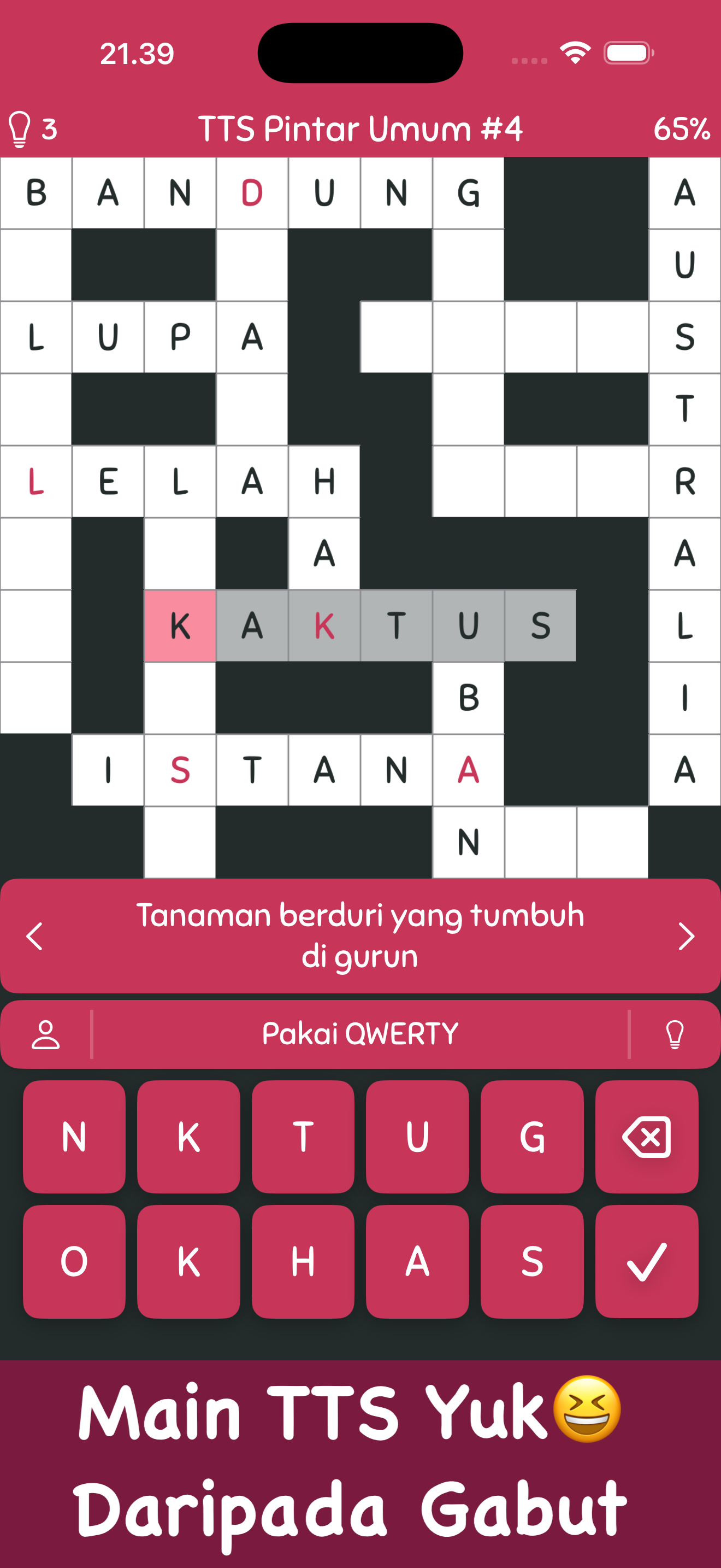 TTS Pintar - Teka Teki Silang