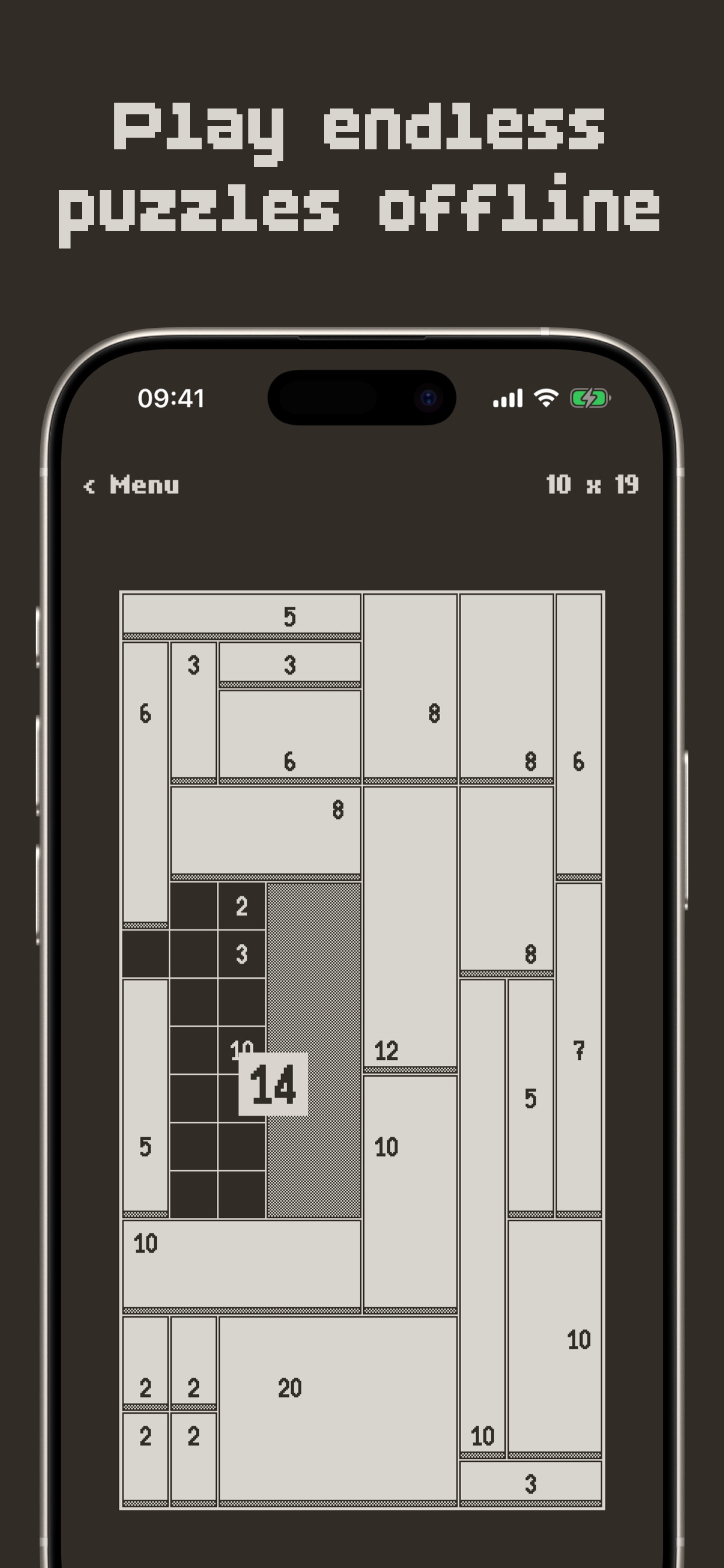 Screenshot 4 of Pixaku: Shikaku Puzzle