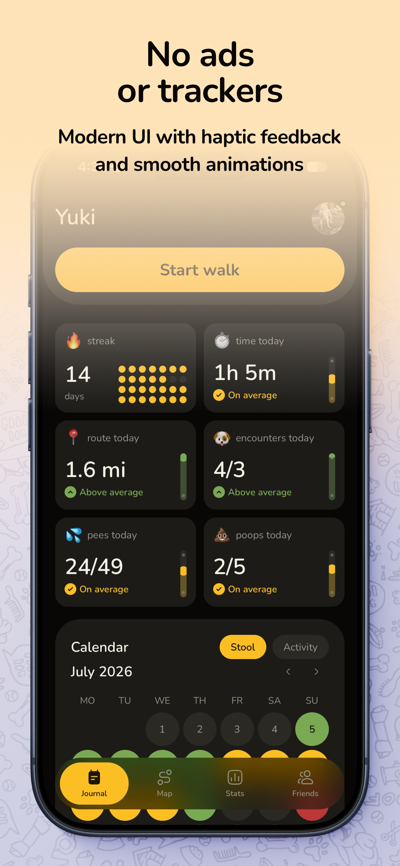 Dog Walks Tracker | pooki screenshot 9
