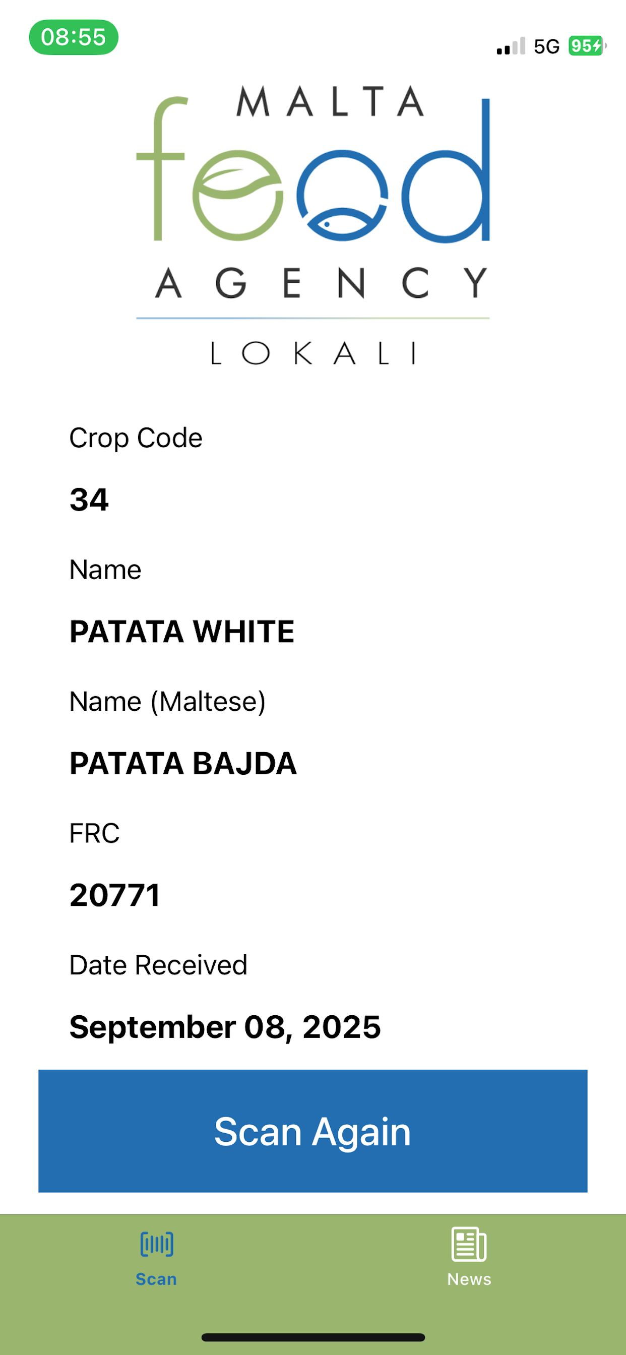 Malta Food Agency screenshot 3