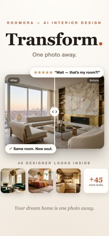 Roomora: Thiết Kế Nhà Nội Thất screenshot