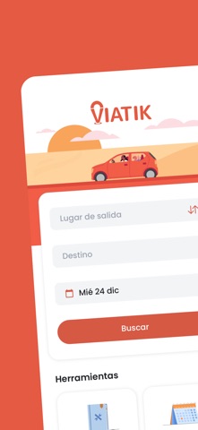 Viatik: Viajes Compartidos iPhone screenshot 1