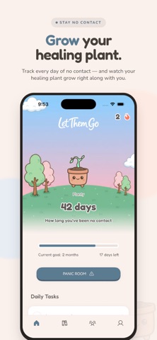 No Contact - Let Them Go iPhone screenshot