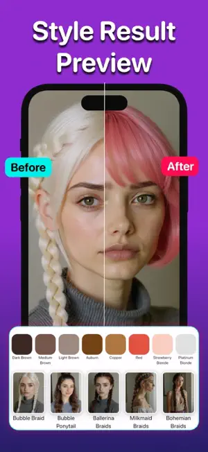 HairStyle: Hair Colour Changer screenshot 3