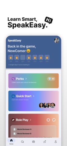 SpeakEasy:AI Speaking Practice screenshot