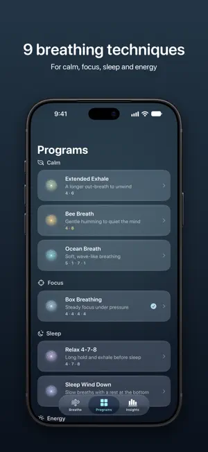 BreatheIn: Calm Breathing screenshot 3