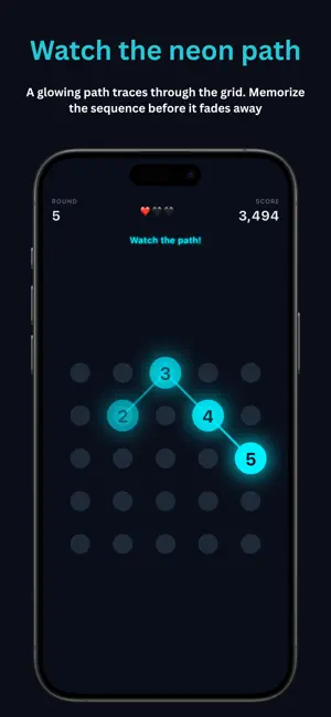 Neonpath - connect the dots screenshot 2