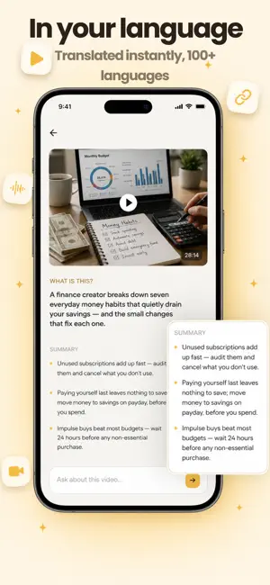 Gistly: AI Video Summary screenshot 2