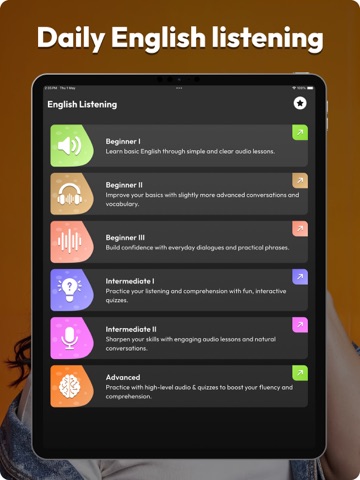 English Listening 2025 iPad screenshot