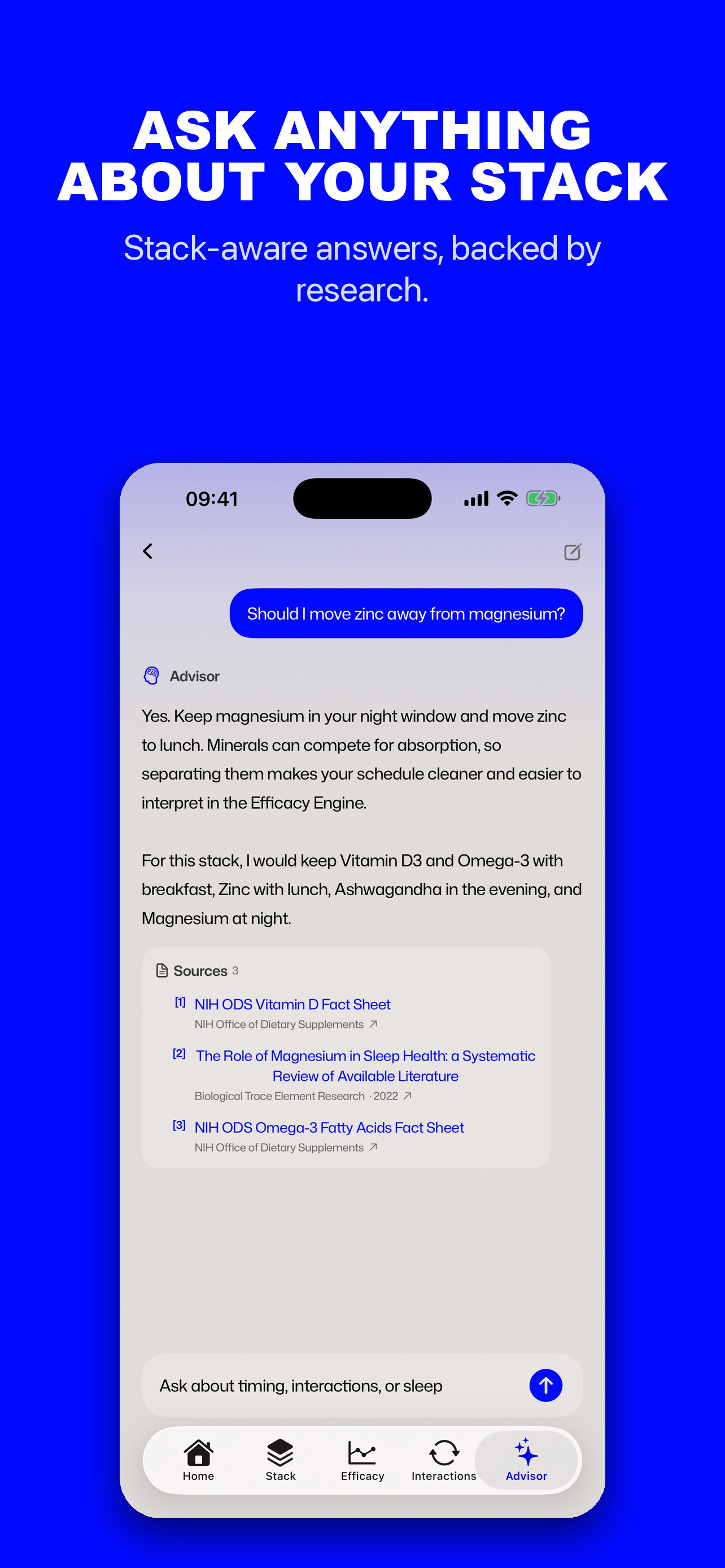 Stackhero - Supplement Tracker