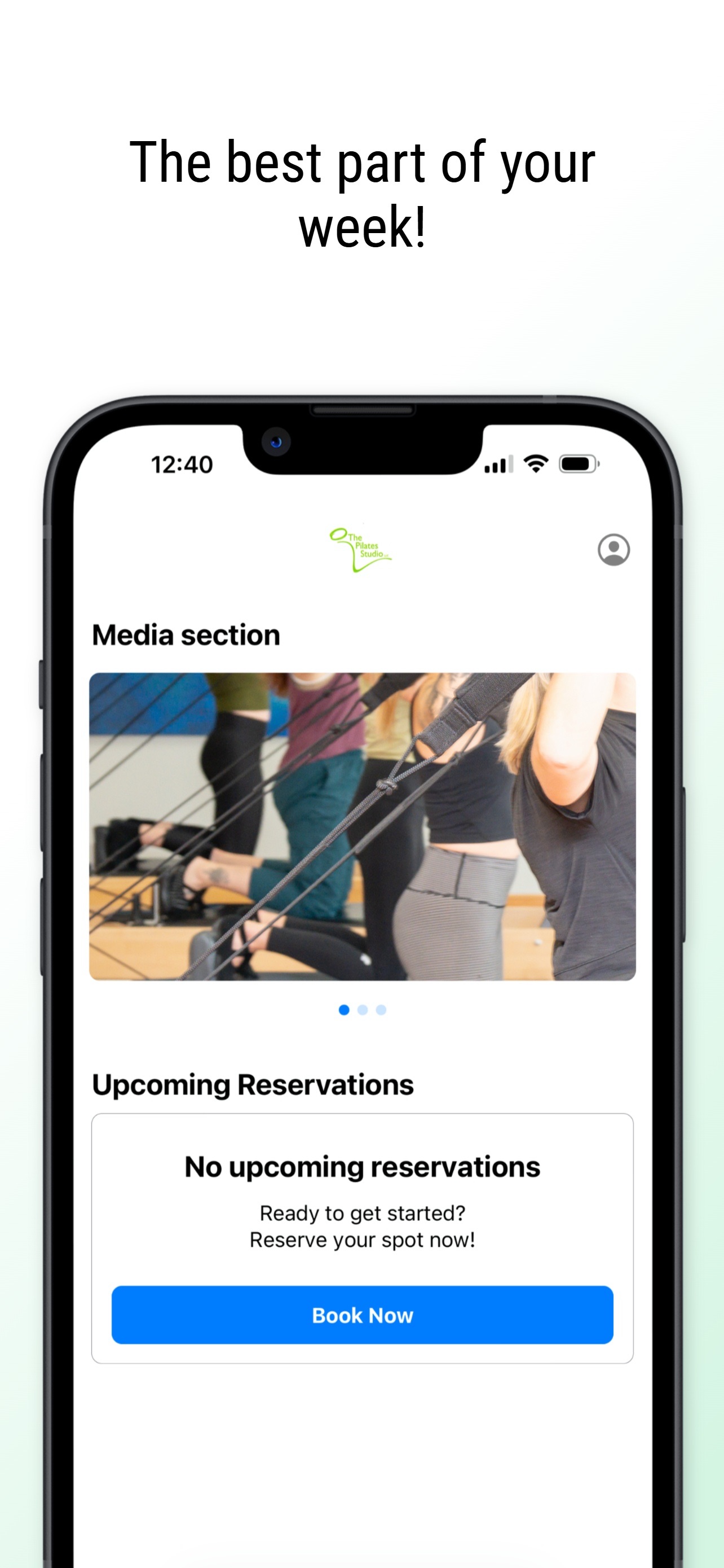 Screenshot 2 of The Pilates Studio LLC