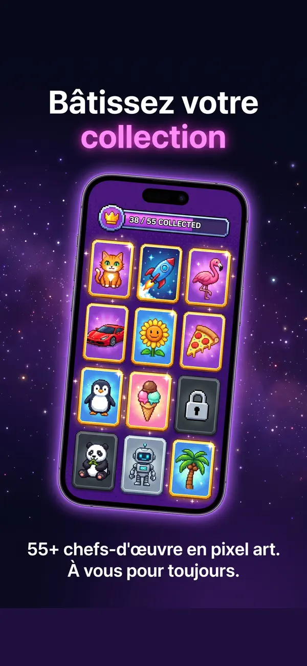 Screenshot #2 pour Bopix: Puzzle Bloc & Pixel Art