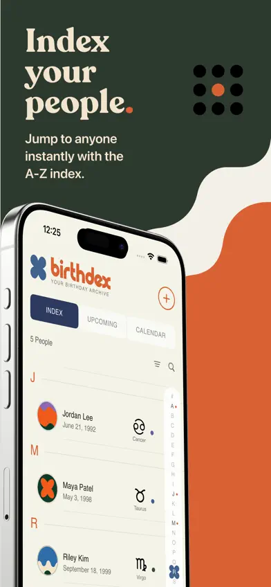 Birthdex screenshot 2