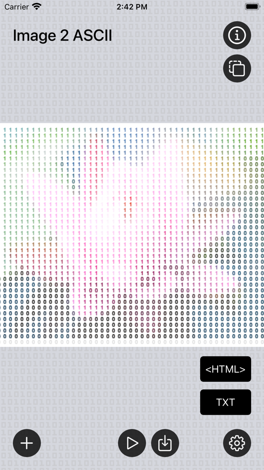 #9. Image 2 ASCII Art (iOS) 由: Heng Jia Liang