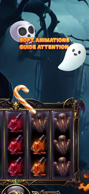 Halloween Spin Game: Makeup screenshot 2