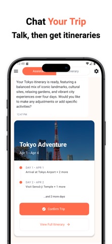 Itinera - Trip Planning Screenshot 2 of 5